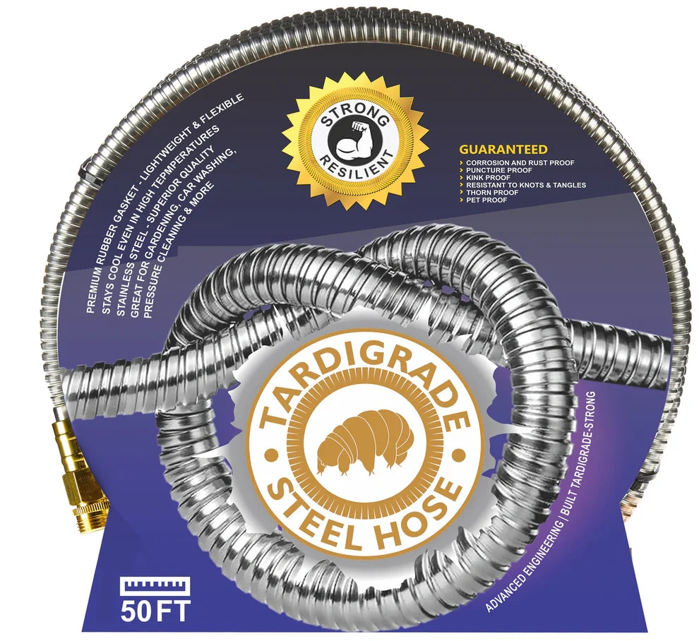 Tardigrade Steel Hose - 50 FT Metal Hose