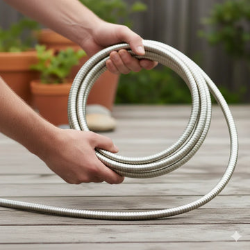 Tardigrade Steel Hose - 50 FT Metal Hose